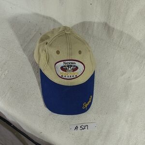 Men's Adjustable Tan and Blue Cap National WASP WWII Museum